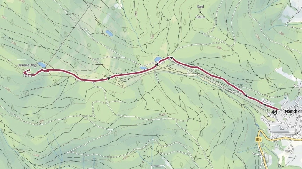 Unsere geplante Route.