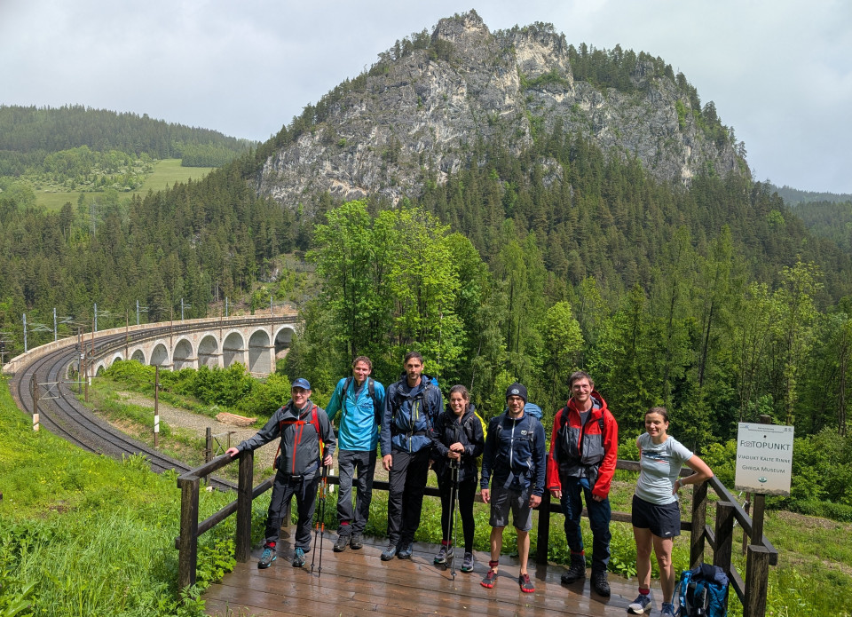 Gruppenfoto beim Trailway Hatscher 2025
